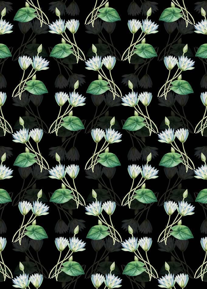 Egyptian Lotus Pattern