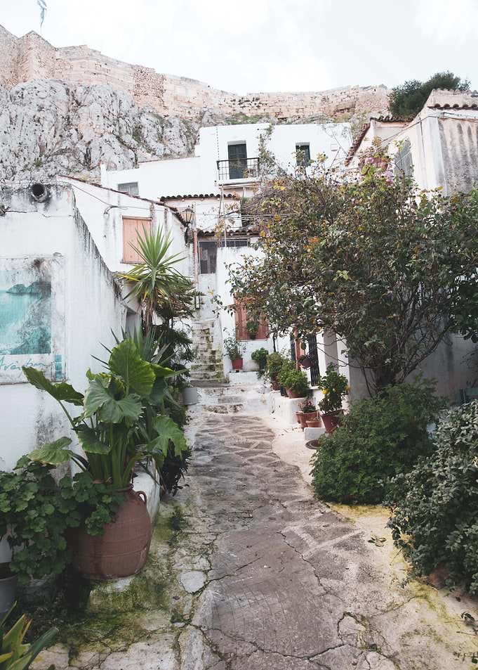 Alley in Anafiotika 1