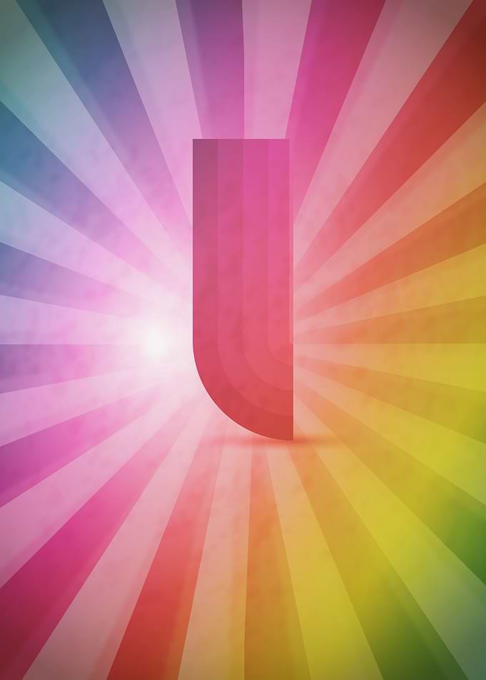 Retro letter L