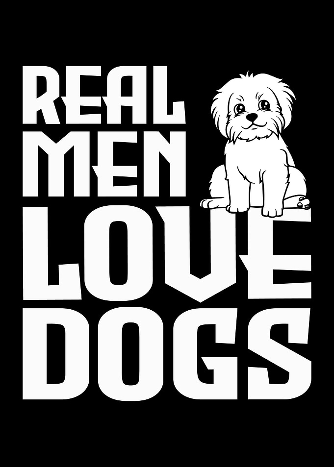 Real Men Love Dogs