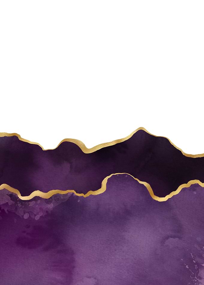 Purple Painted Agate 06