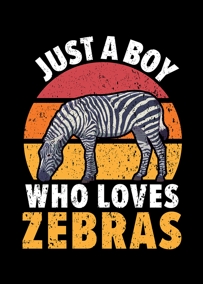 A Boy Who Loves Zebras
