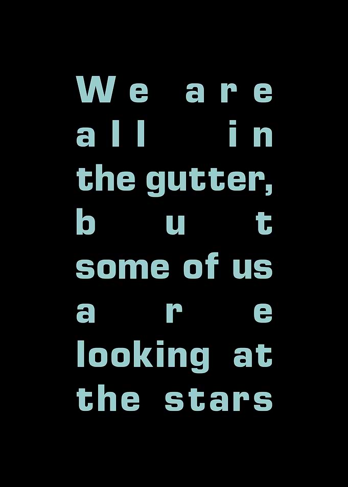 We are all in the gutter