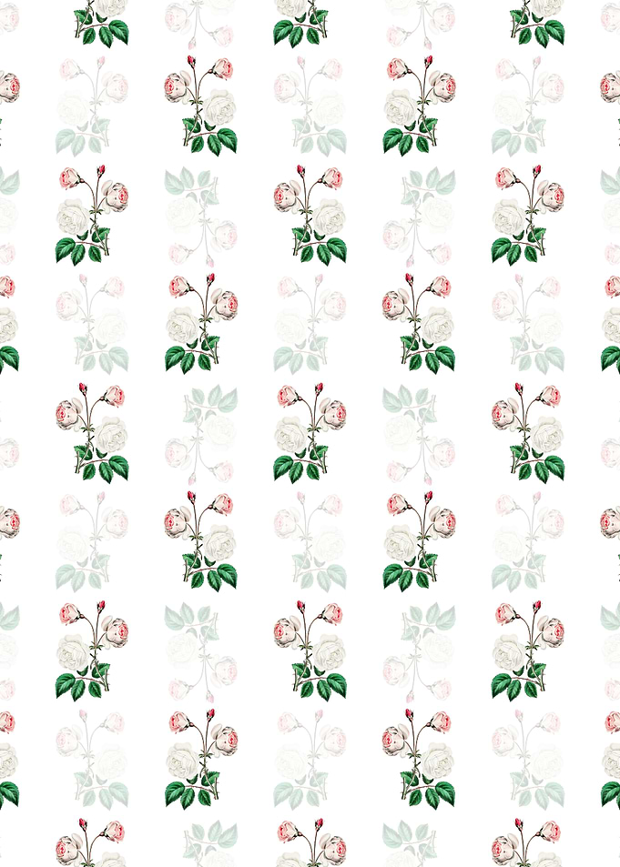 Ruga Rose Flower Pattern