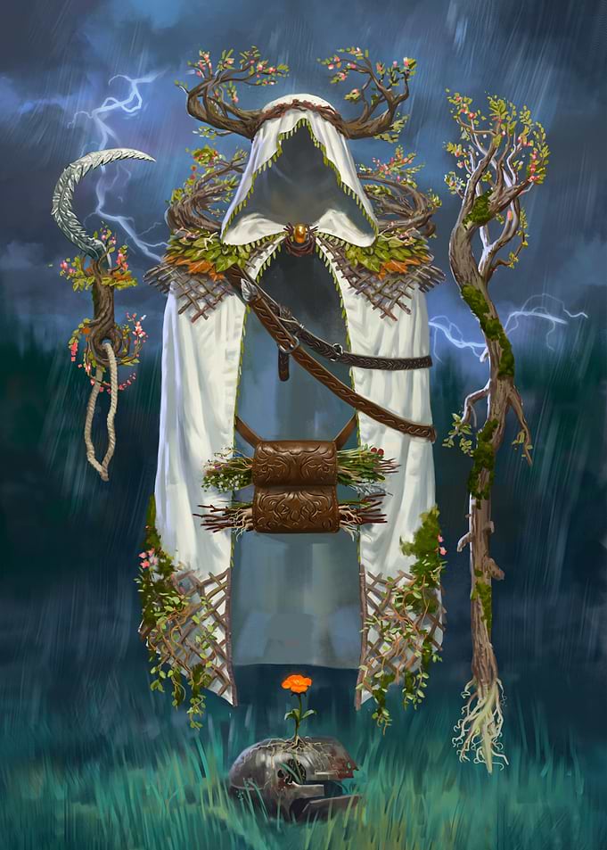 Druid Illustration