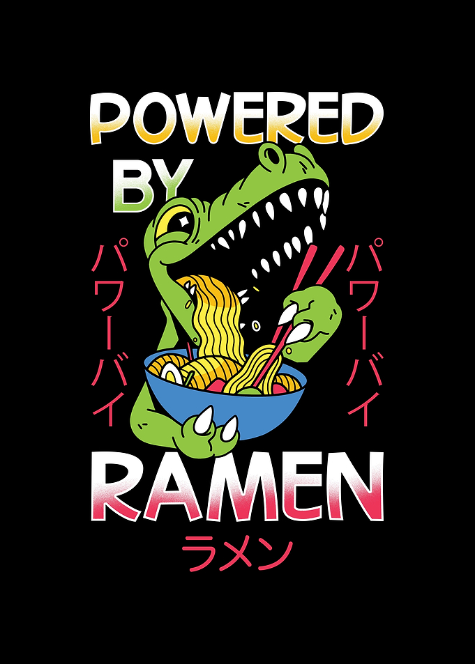 Ramen Soup Dino