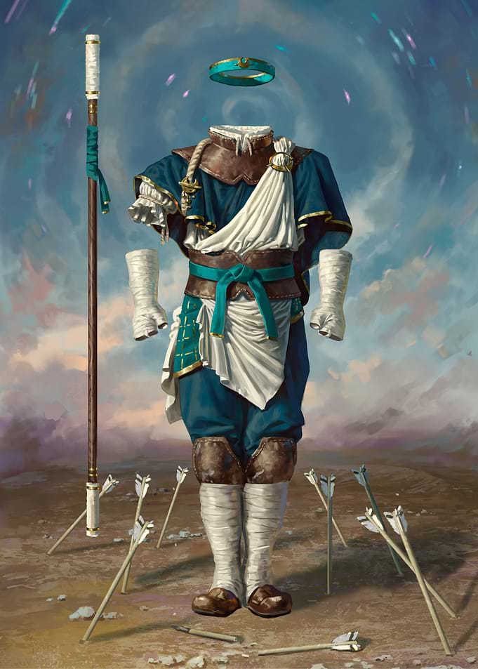 Monk Illustration