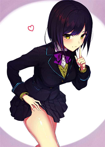 high school girl sakura