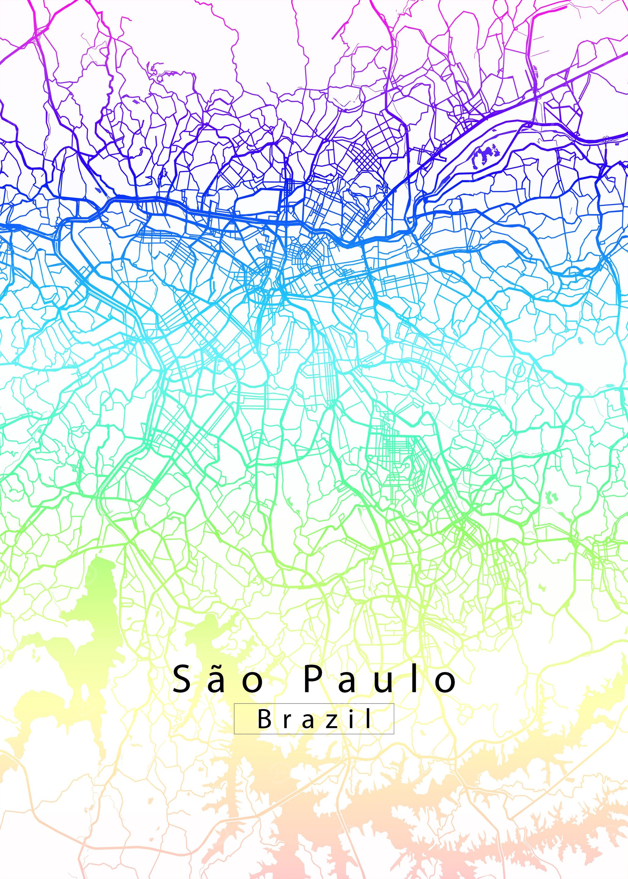 Sao Paulo City Map