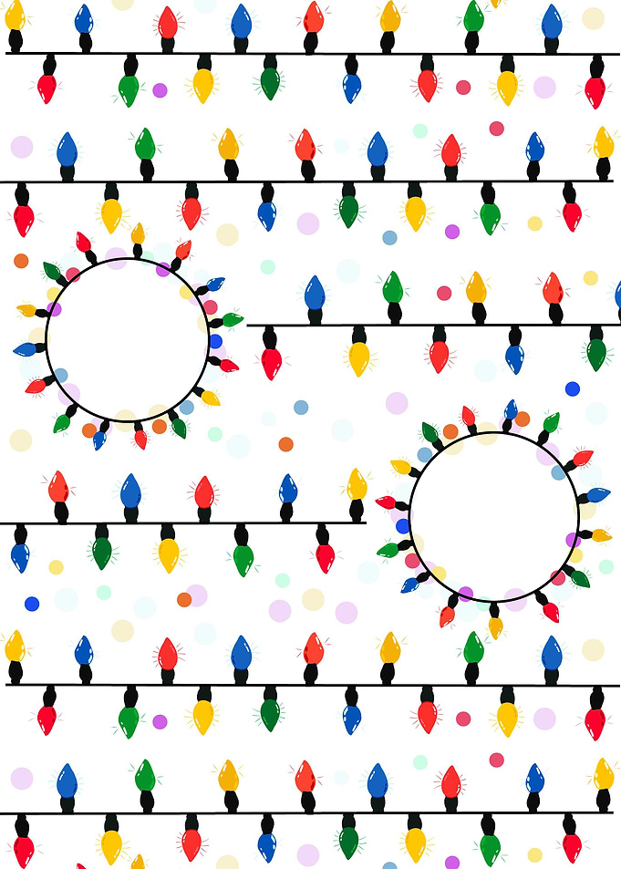Decorative Christmas light