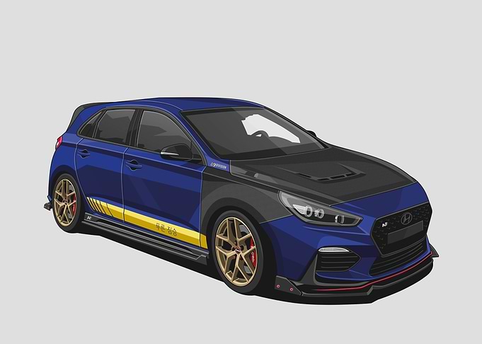 hyundai blue