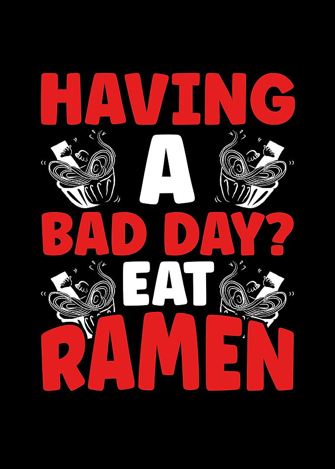 Eat ramen noodle