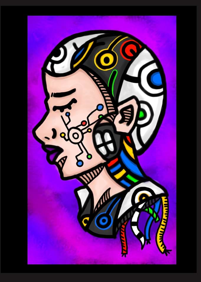 Android Robot Girl