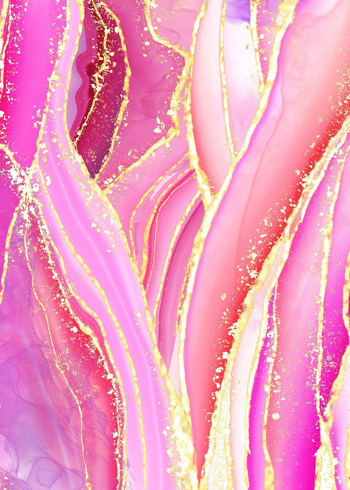 Sparkling Pink Agate 07