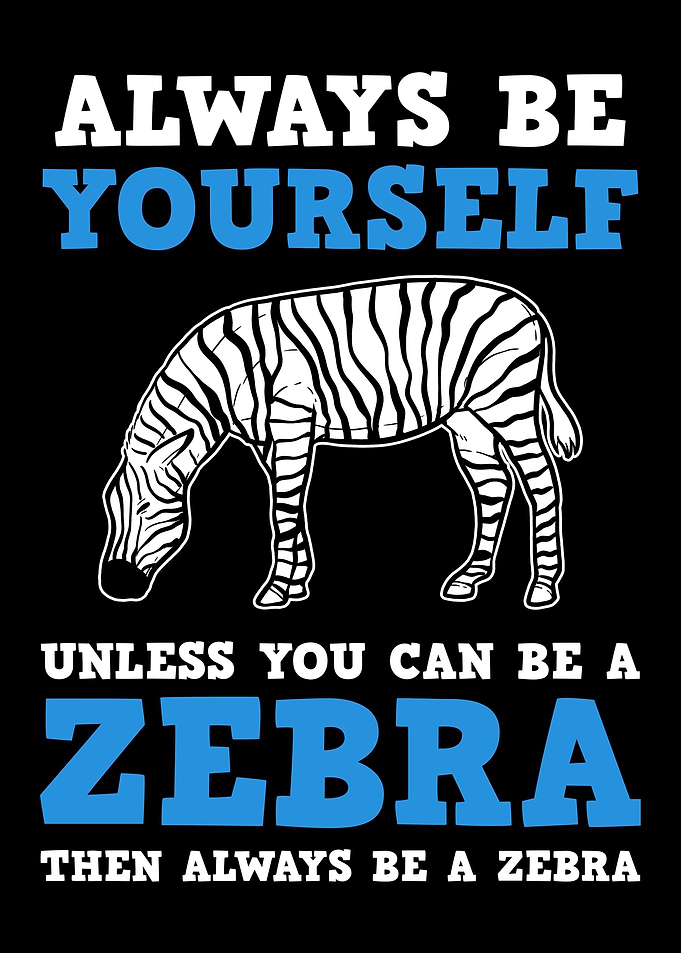 Funny Zebra