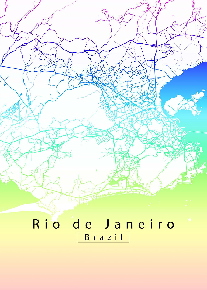Rio de Janeiro City Map