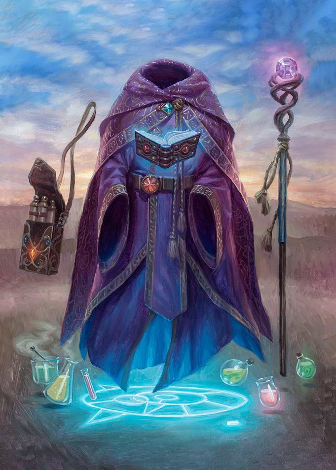 Wizard Illustration