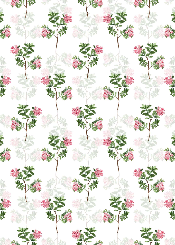 Hairy Alpenrose Pattern