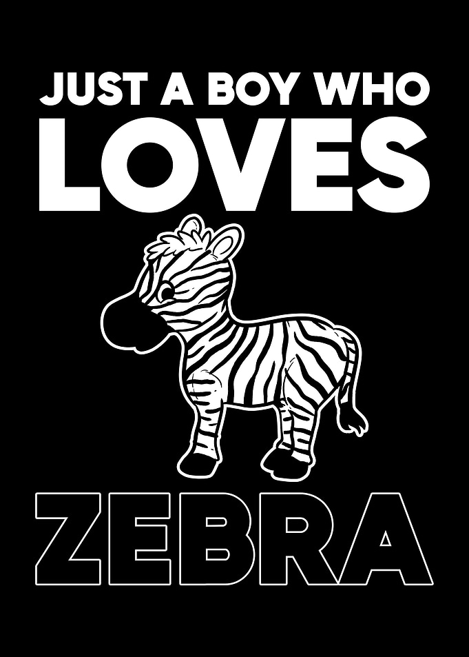 Cute Zebra Boy