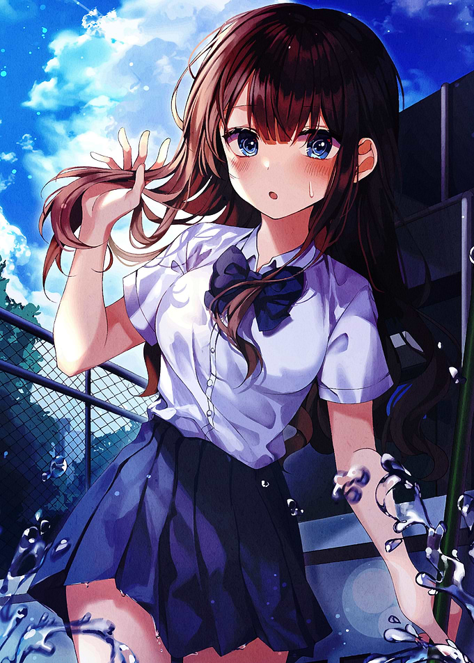 high school girl sakura