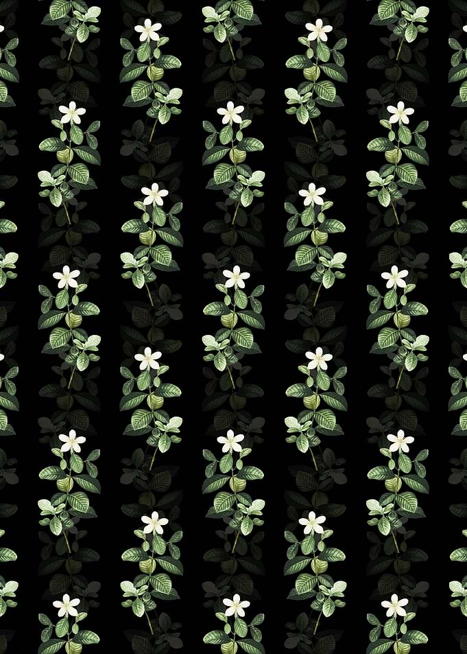 Floral Gardenia Pattern