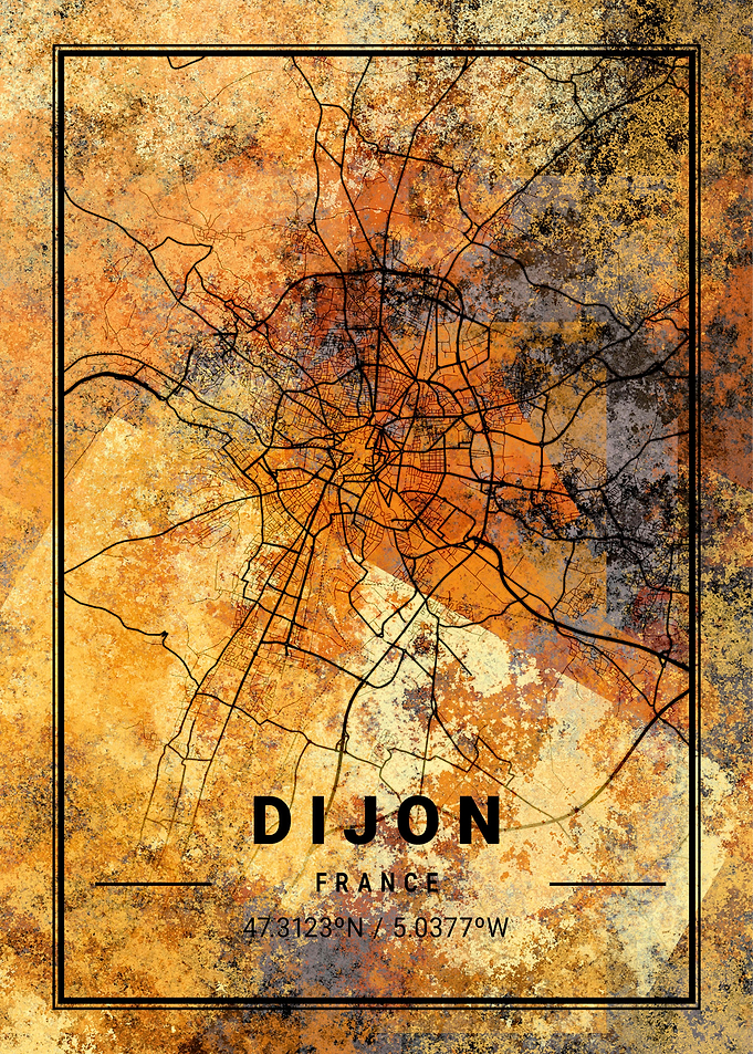 Dijon France Map