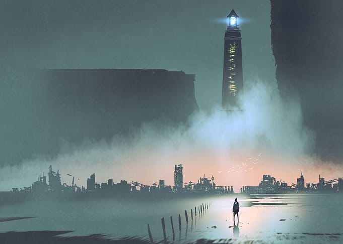 The lighthouse