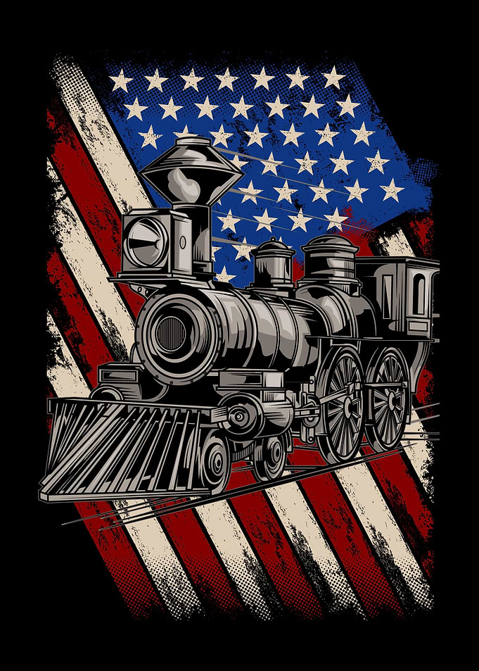 4th of July Locomotive