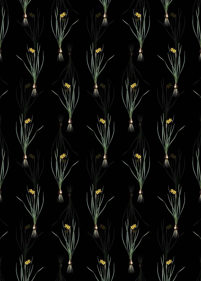Rush Leaf Jonquil Pattern