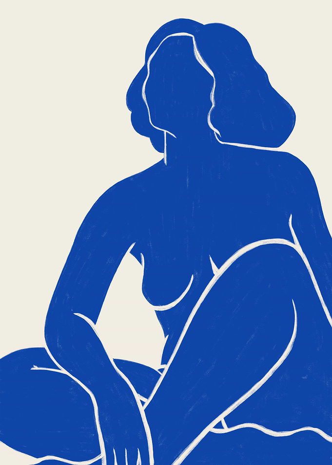 Blue nude 02