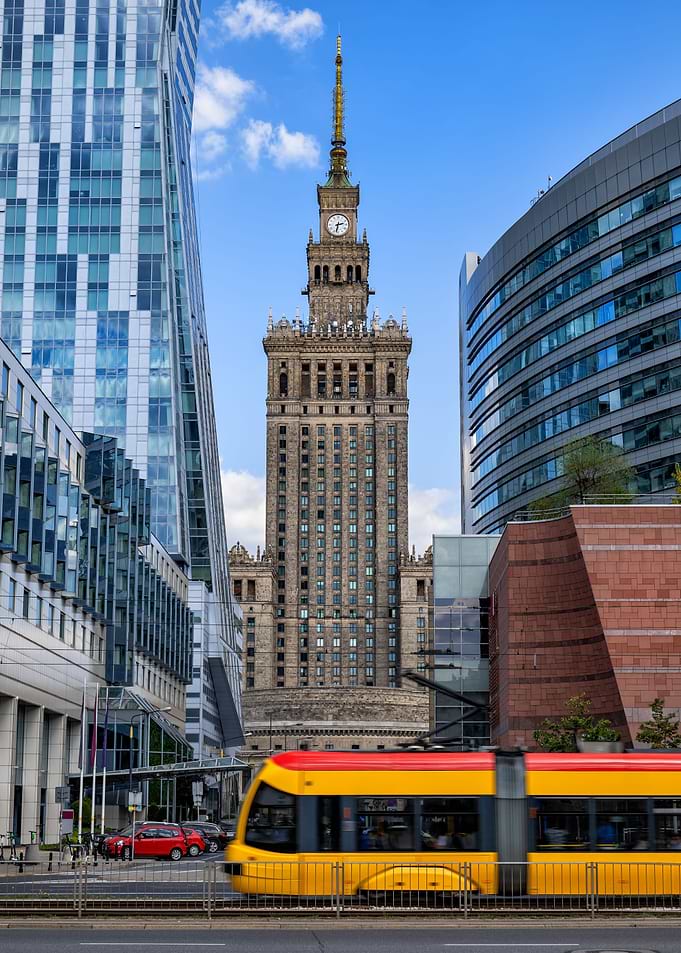 In Downtown Of Warsaw