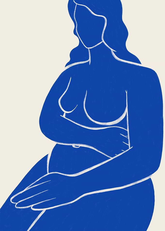 Blue nude 04