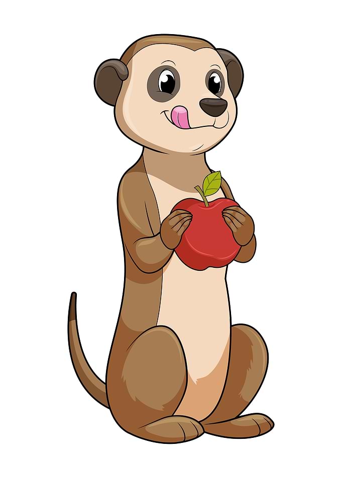 Meerkat Fruit Apple