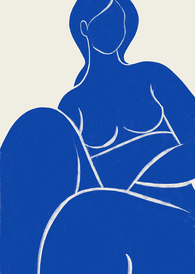 Blue Nude 01