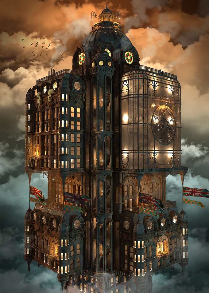 Spiral Clocktower