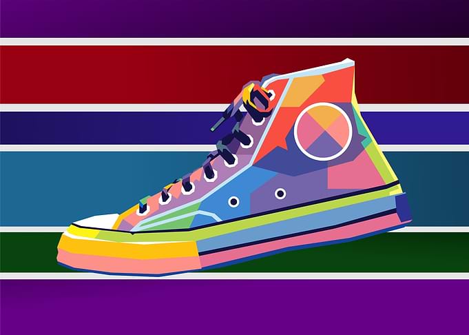 high top sneaker