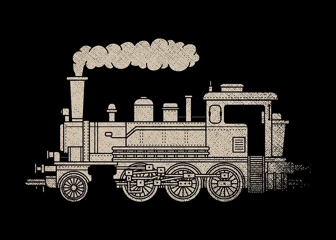 Locomotive Railroad Train