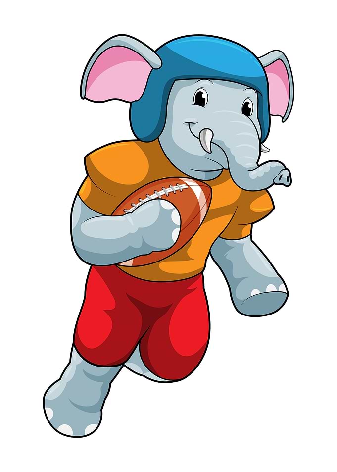 Elephant Football Sports