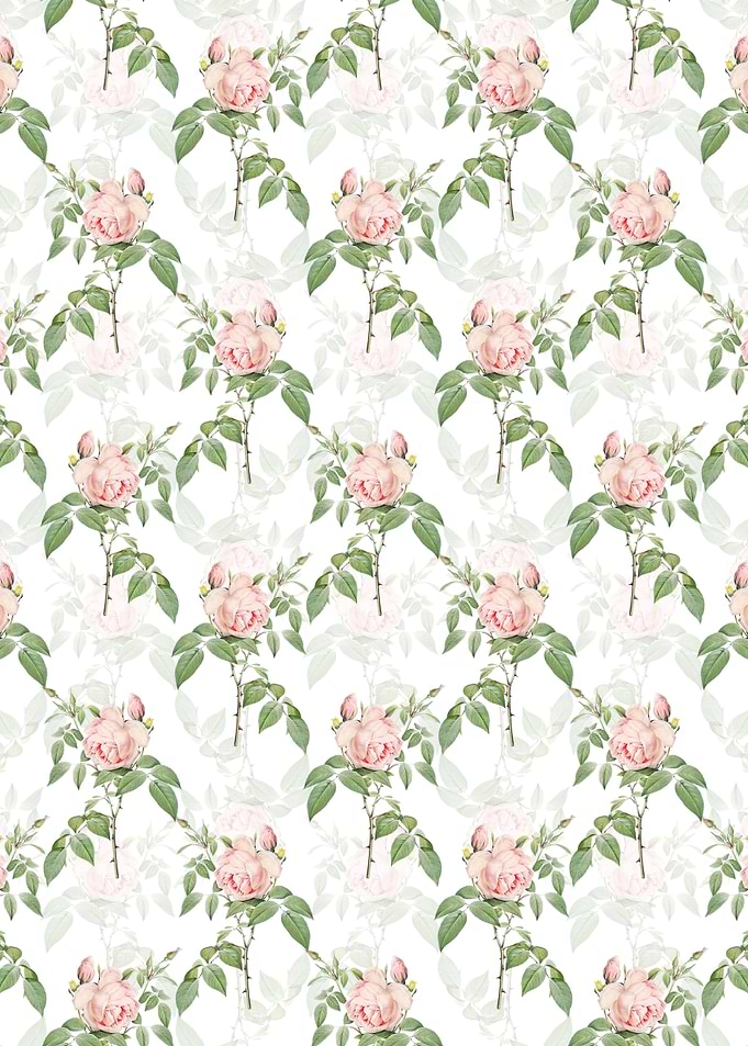 Fragrant Rosebush Pattern