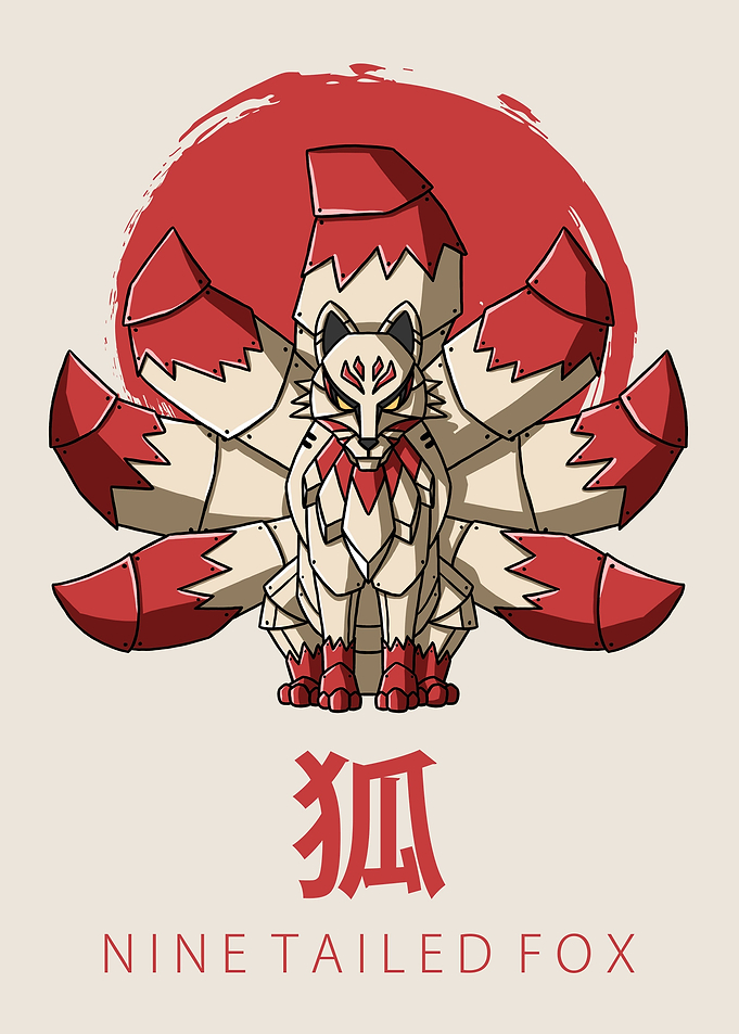 Cyborg Kitsune