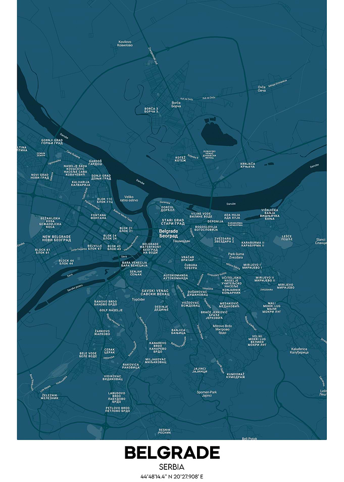 Poster Belgrade