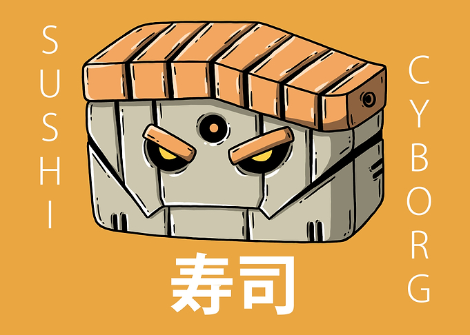 Cyborg Japanese Sushi
