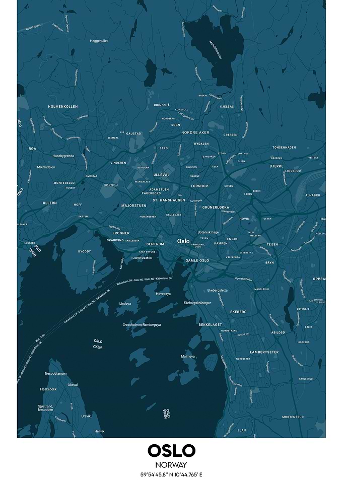 Poster Oslo