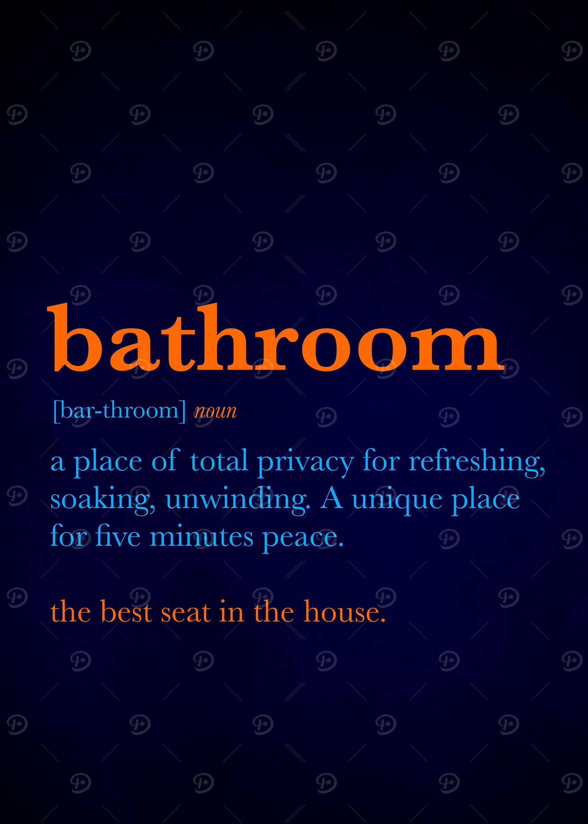 Bathroom definition