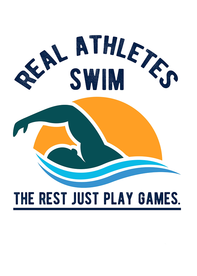 Real Athletes Swim The
