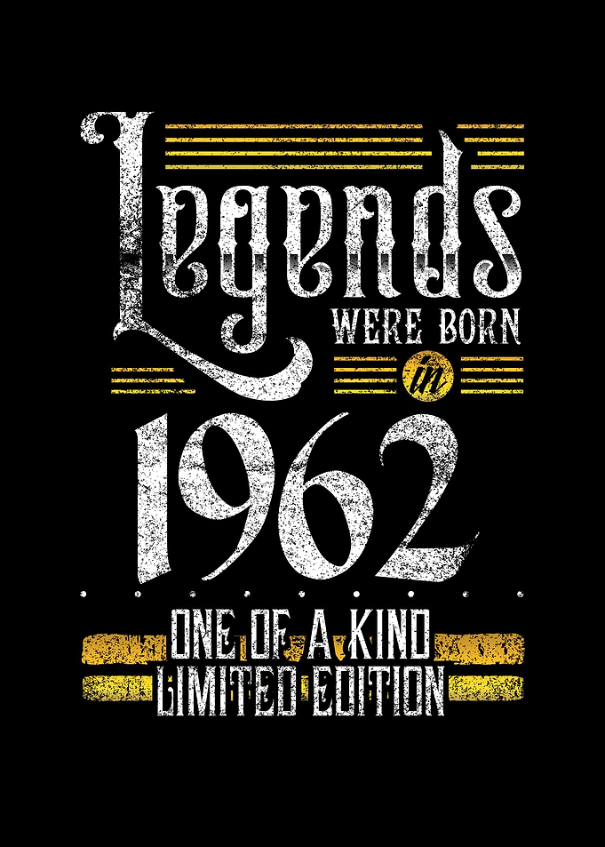 Legends were born in 1961