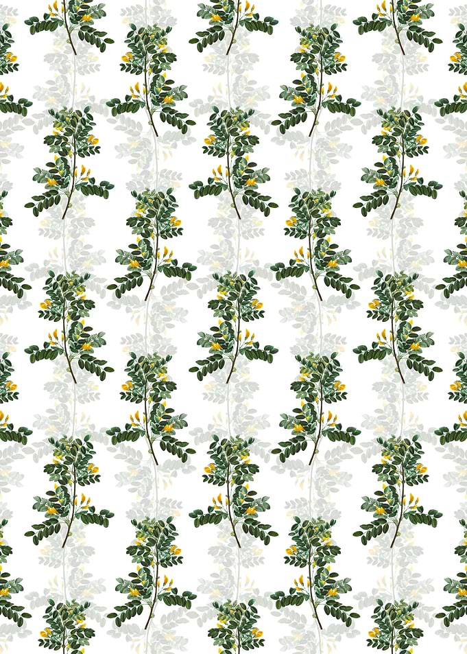 Siberian Pea Tree Pattern