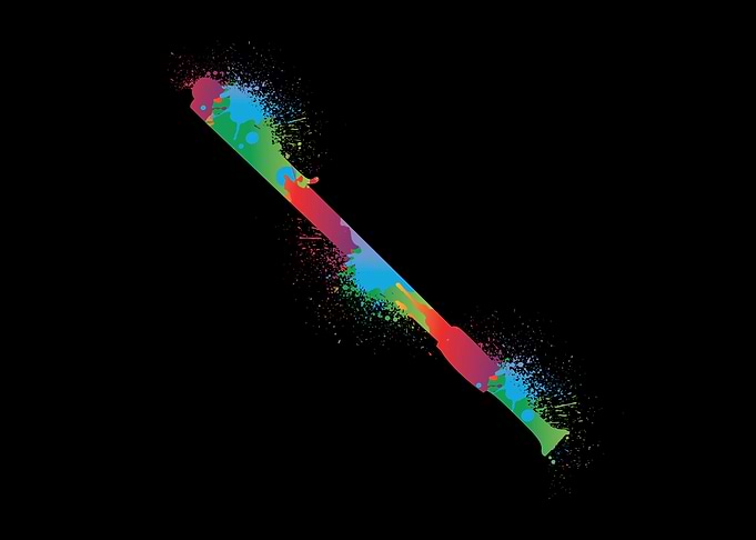 Colorful Flute Flutist