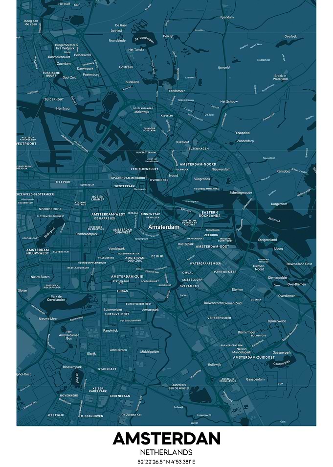 Poster Amsterdan