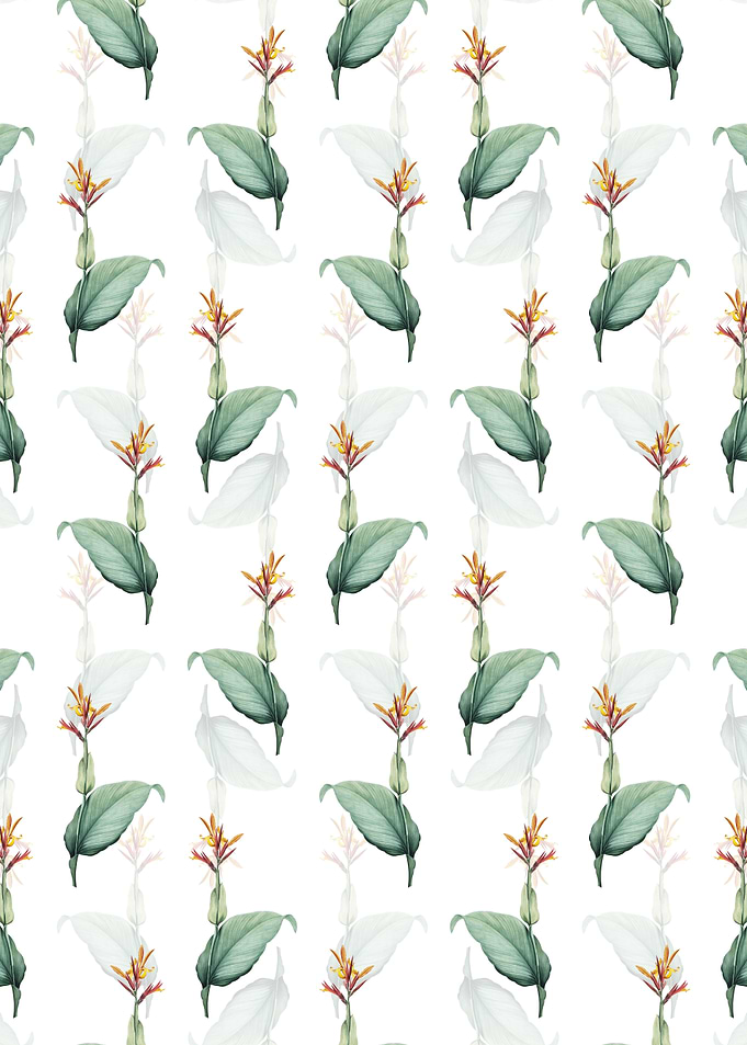 Floral Indian Shot Pattern